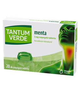 Tantum Verde® 3mg szopogató tablett - Menta