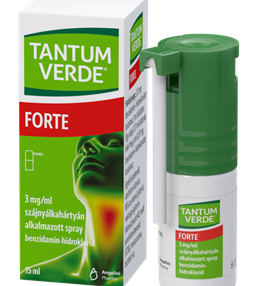 Tantum Verde® Forte 3 mg/ml szájnyálkahártyán alkalmazott spray