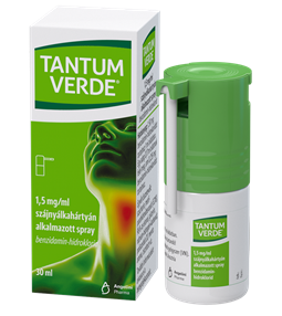 Tantum Verde® 1,5mg/ml szájnyálkahártyán alkalmazott spray